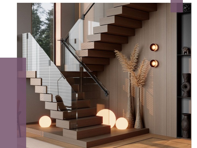 Изготовление и монтаж лестниц в Узловой от 86573 руб. | ПРОЛЁТ-Злв