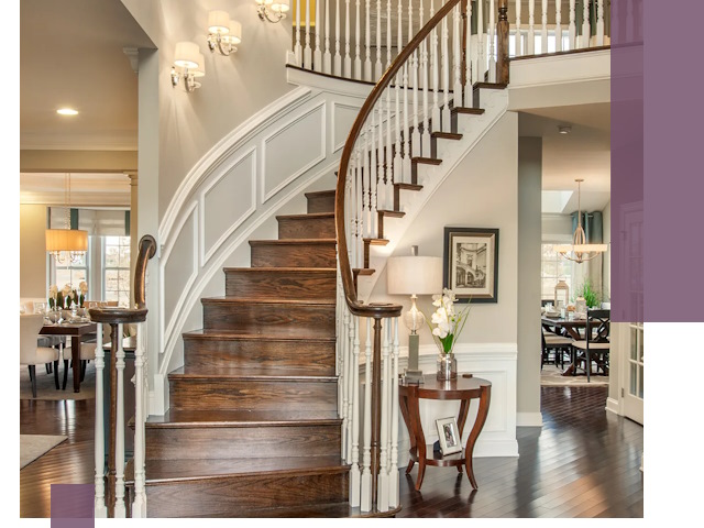 Изготовление лестниц под ключ в Узловой — металлокаркас и отделка