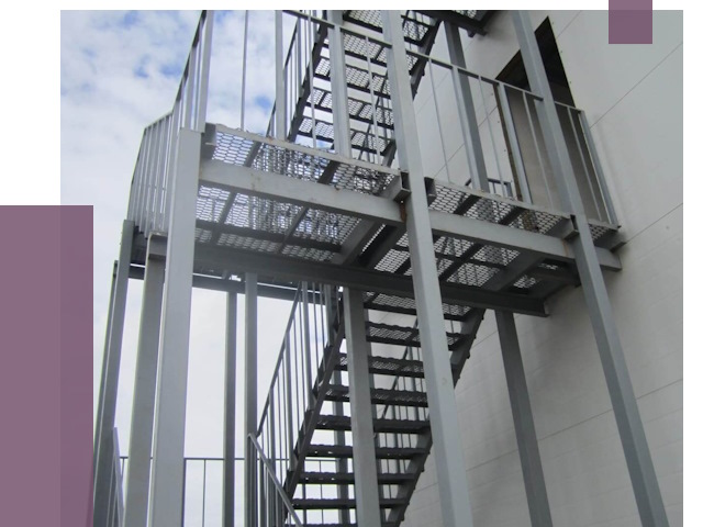 Монтаж пожарных лестниц в Узловой от 7741 руб.