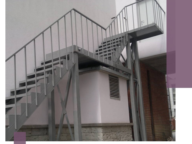 Монтаж пожарных лестниц под ключ в Узловой с гарантией качества