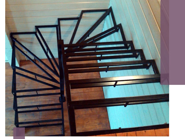 Изготовление металлических лестниц любой сложности в Узловой