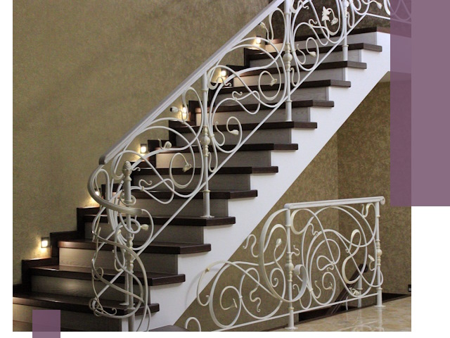 Кованые лестницы под ключ в Узловой — изготовление и монтаж