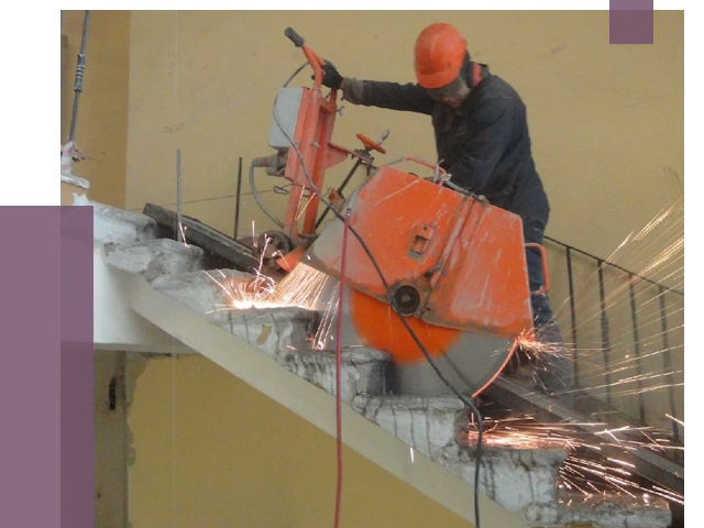 Демонтаж бетонных лестниц в Узловой от 4583 руб. за м2 | ПРОЛЁТ-Злв