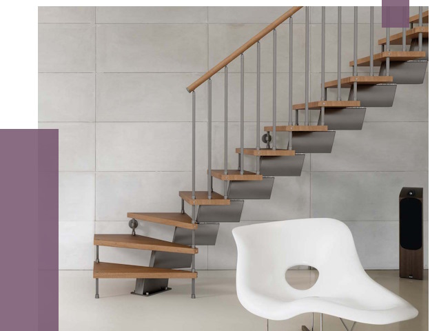 Монтаж модульных лестниц в Узловой от 6315 руб. 