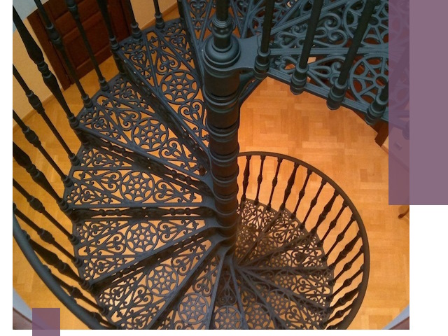 Винтовые лестницы под ключ в Узловой: производство и монтаж