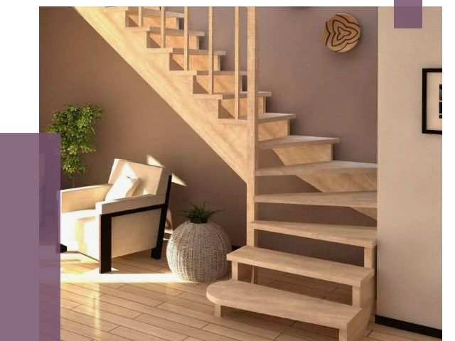 Изготовление Г-образных лестниц в Узловой от 18842 руб. 