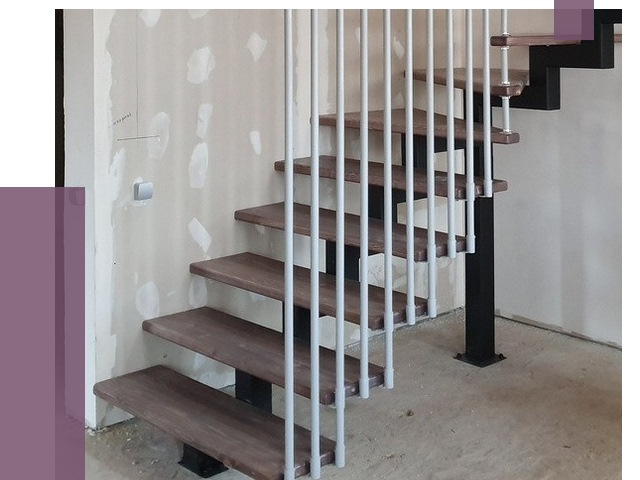 Монтаж лестниц на больцах в Узловой от 8352 руб. — надежно| ПРОЛЁТ-Злв