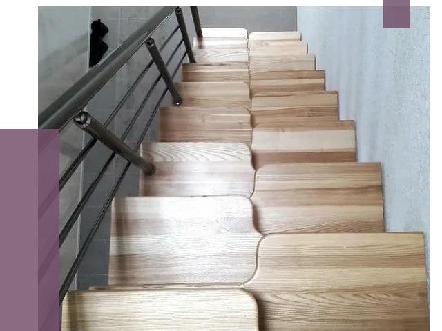 Лестницы гусиный шаг в Узловой от 12986 руб. под ключ | ПРОЛЁТ-Злв