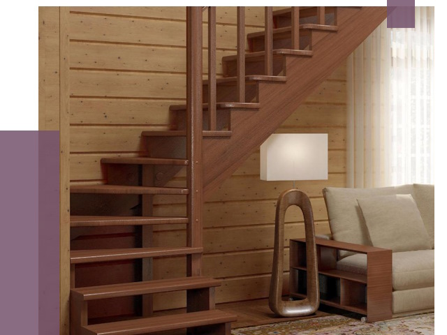 Лестницы эконом класса в Узловой от 18180 руб. бюджетные решения