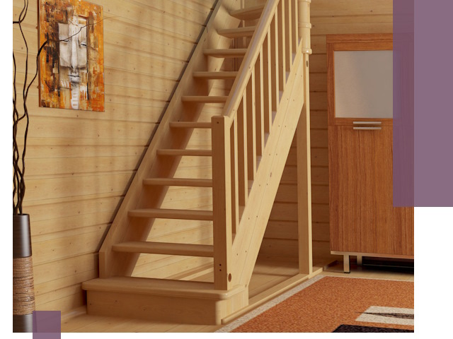 Лестницы эконом класса под ключ в Узловой — недорого и быстро