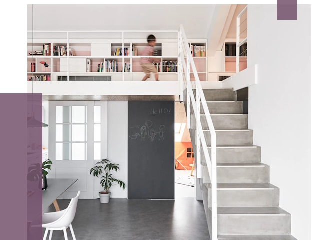 Лестницы для двухуровневой квартиры в Узловой от 175691 руб. | ПРОЛЁТ-Злв