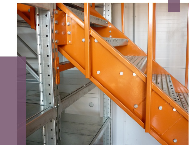 Лестницы для склада в Узловой от 76388 руб. — решения | ПРОЛЁТ-Злв