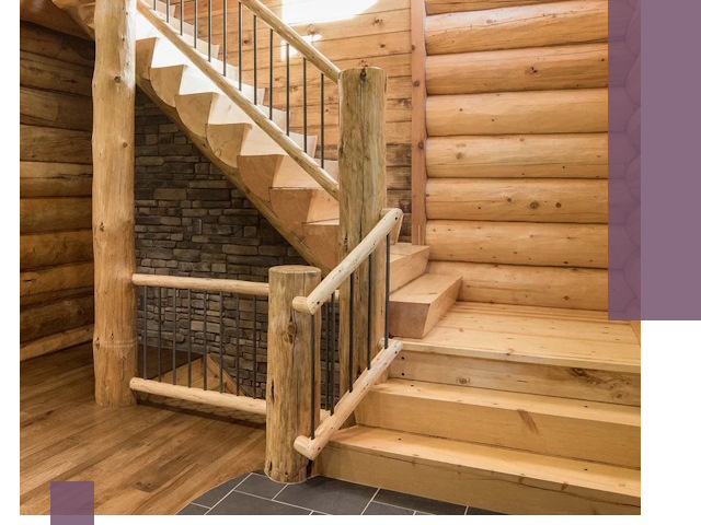 Лестницы в баню под заказ и профессиональный монтаж в Узловой