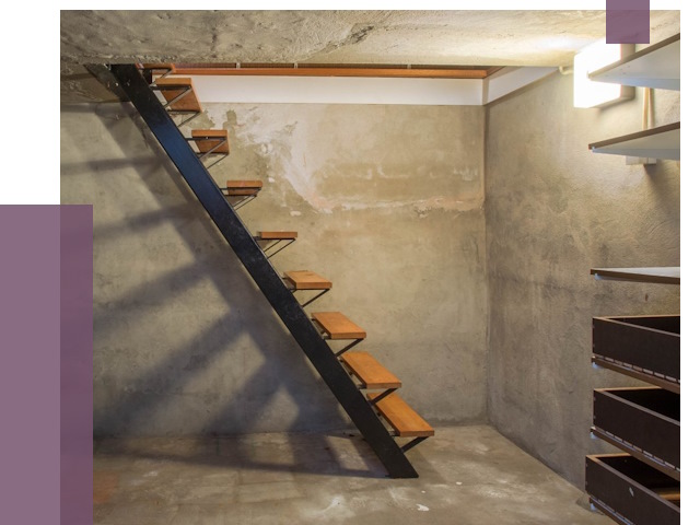Лестницы в подвал в Узловой от 13088 руб. — монтаж | ПРОЛЁТ-Злв