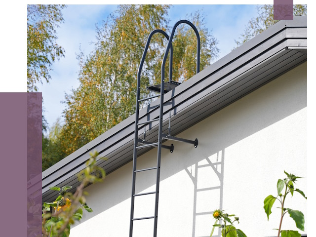 Лестницы на крышу в Узловой от 19046 руб. — монтаж и монтаж ПРОЛЁТ-Злв