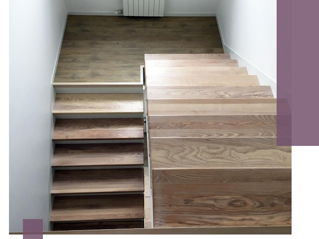 Тонировка лестниц в Узловой: качественно и долговечно