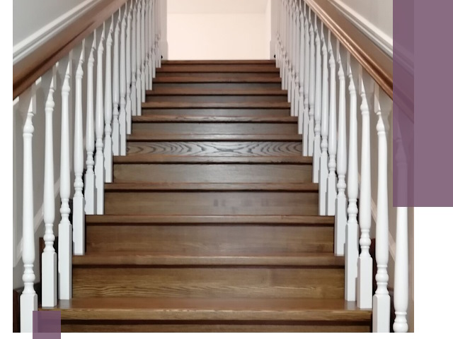 Лестницы из ясеня на заказ в Узловой — изготовление и монтаж