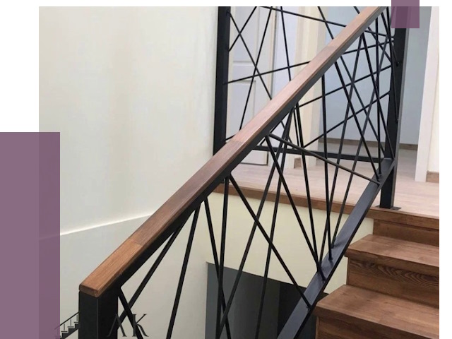 Перила и ограждения в Узловой от 7639 руб. под ключ | ПРОЛЁТ-Злв