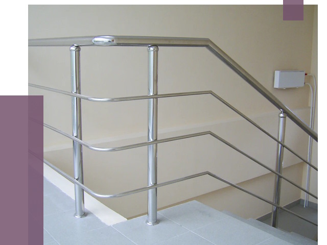 Алюминиевые перила в Узловой от 6315 руб. под ключ | ПРОЛЁТ-Злв