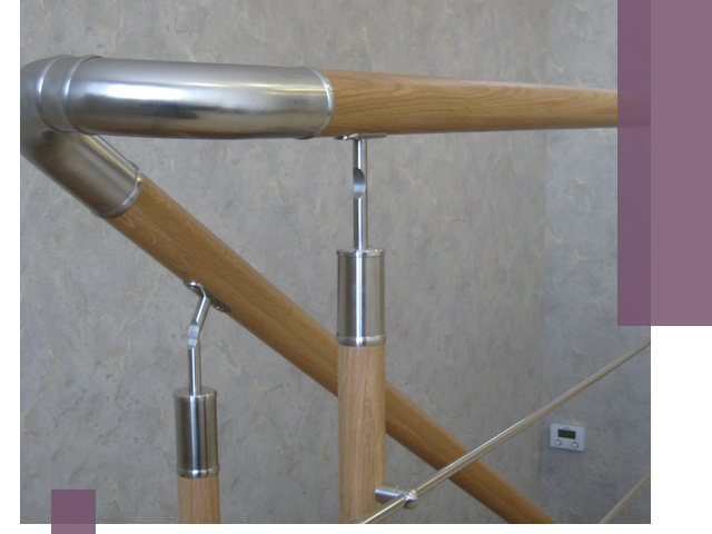 Комбинированные перила на заказ в Узловой — монтаж и производство