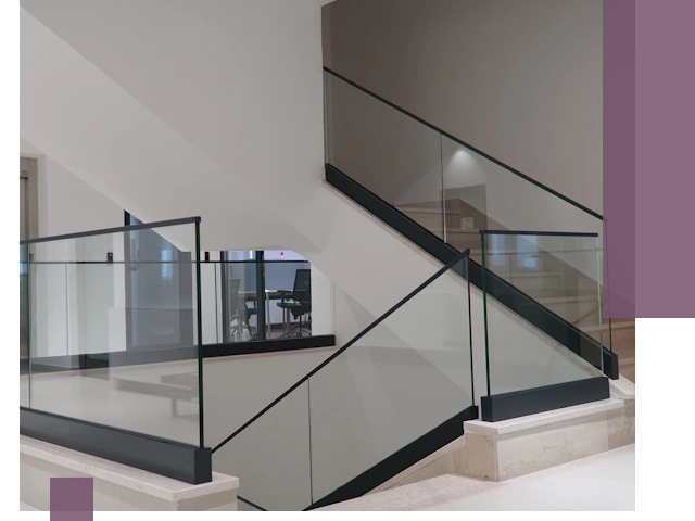 Стеклянные перила премиум-класса с установкой в Узловой