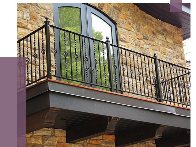Балконные ограждения в Узловой от 7995 руб. — купить | ПРОЛЁТ-Злв