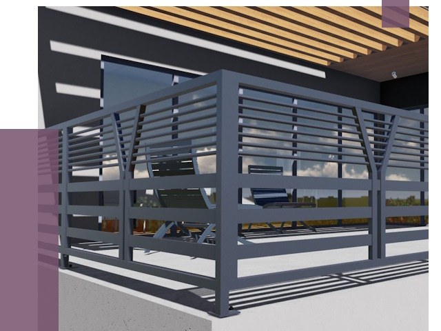 Изготовление балконных ограждений в Узловой от 10694 руб. | ПРОЛЁТ-Злв