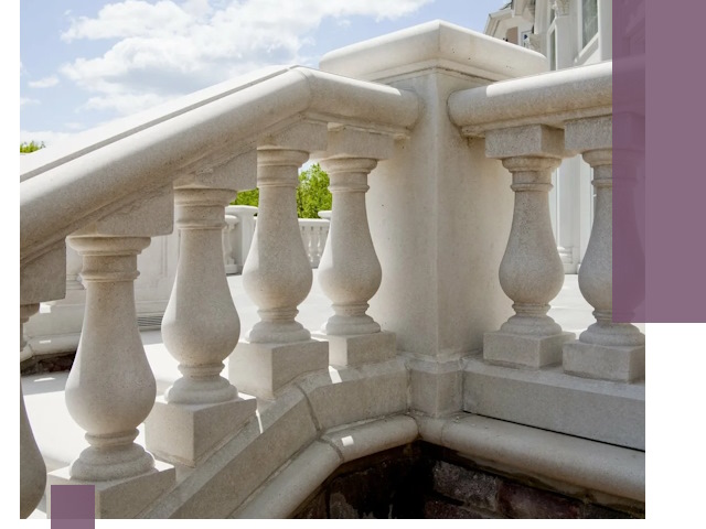 Балюстрады из металла и камня под ключ в Узловой