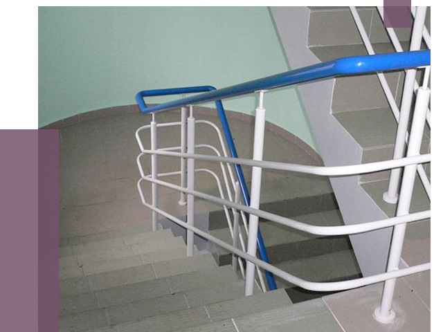 Перила в подъезде в Узловой — установка и замена от 7384 руб. | ПРОЛЁТ-Злв