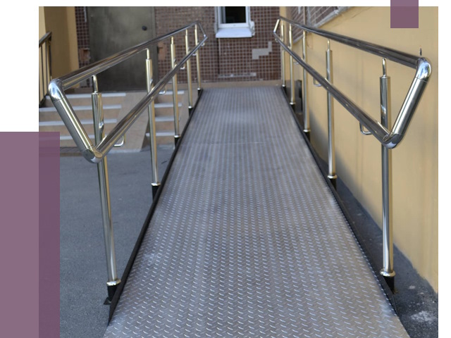 Пандусы в Узловой от 12222 руб. — установка для инвалидов | ПРОЛЁТ-Злв