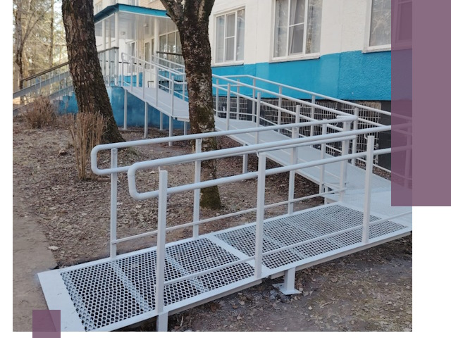 Пандусы под ключ в Узловой: изготовление, монтаж и демонтаж
