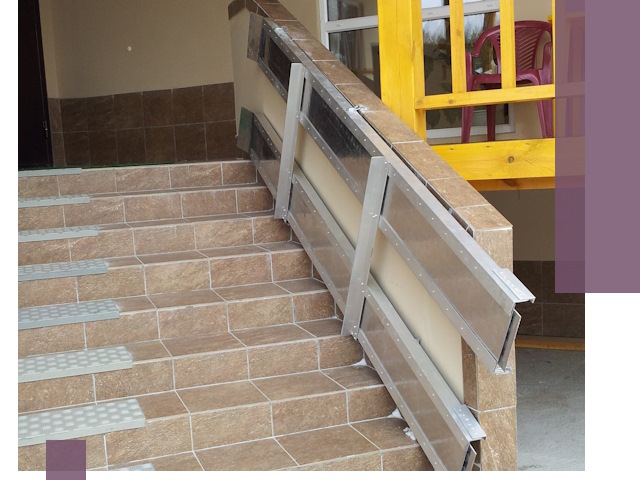 Откидные пандусы под ключ в Узловой — монтаж и демонтаж