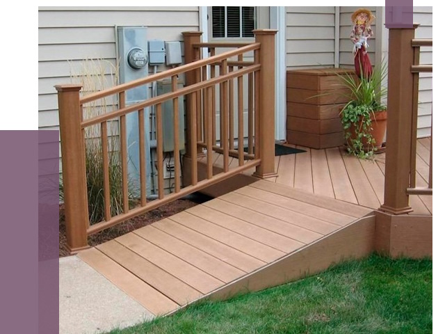 Пандус на крыльцо в Узловой под ключ от 7741 руб. 