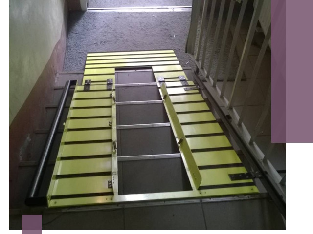 Профессиональный монтаж пандуса в подъезд в Узловой