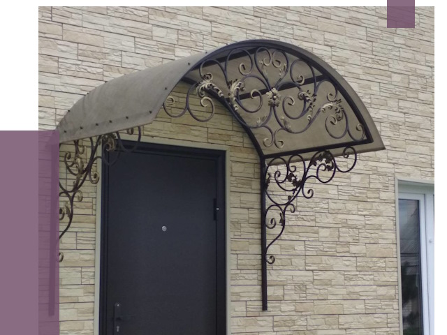 Ремонт козырьков в Узловой от 7384 руб.  | ПРОЛЁТ-Злв