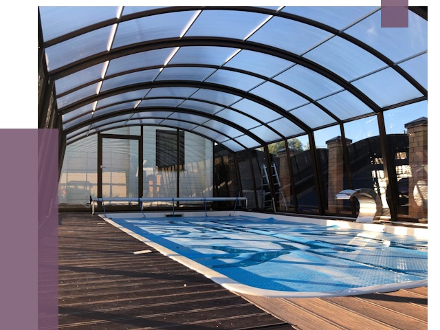 Навесы для бассейна в Узловой от 16703 руб. под ключ | ПРОЛЁТ-Злв