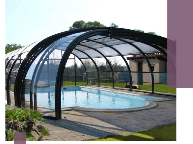 Навесы для бассейна в Узловой: изготовление и монтаж под ключ