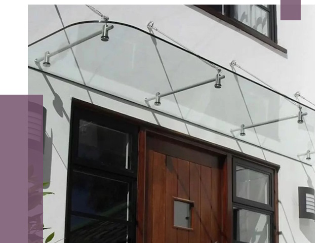 Стеклянные козырьки в Узловой от 18842 руб. | ПРОЛЁТ-Злв