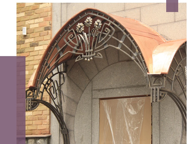 Арочные козырьки в Узловой от 14514 руб. 