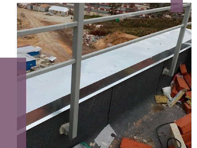 Монтаж парапетов в Узловой от 4278 руб.  | ПРОЛЁТ-Злв