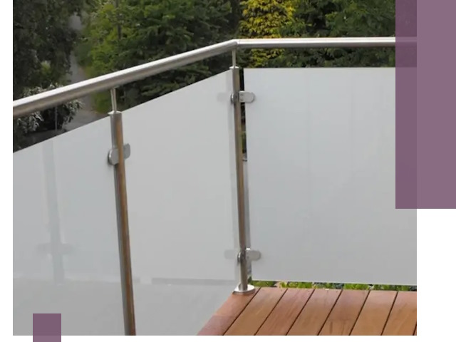 Алюминиевые парапеты для балконов и террас в Узловой