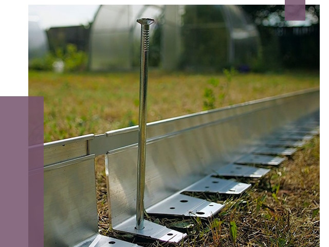 Металлические бордюры для газона в Узловой от 4278 руб. | ПРОЛЁТ-Злв