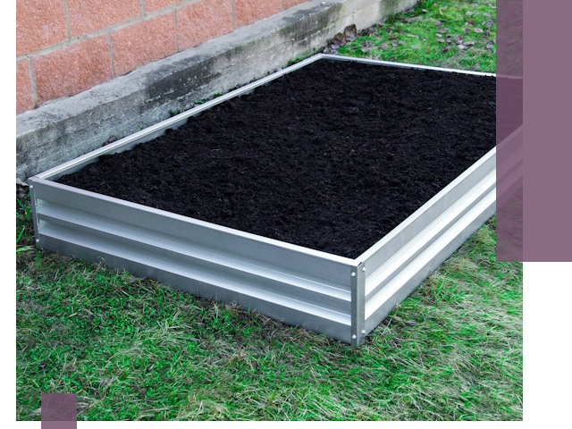 Металлические бордюры для грядок в Узловой: прочность и аккуратность