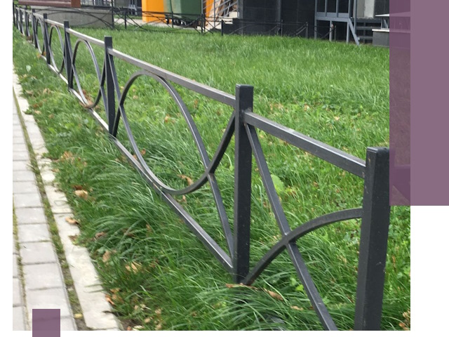 Газонные ограждения из металла в Узловой — монтаж и продажа