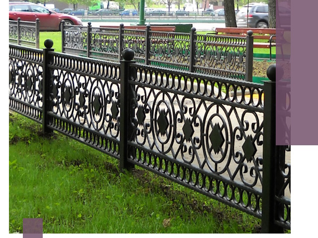 Секционные газонные ограждения под ключ в Узловой