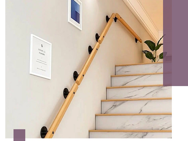 Поручни металлические и деревянные под ключ в Узловой