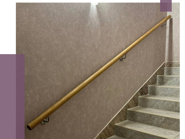 Пристенные поручни в Узловой под ключ от 3921 руб. 