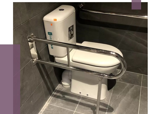 Поручни для санузлов в Узловой от 4278 руб.  | ПРОЛЁТ-Злв