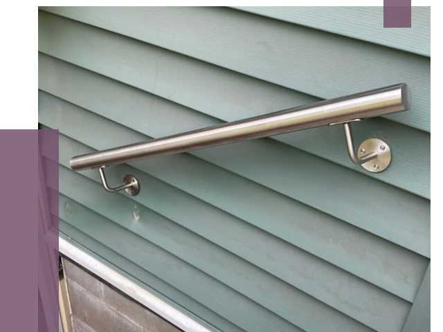 Поручни из нержавеющей стали в Узловой от 7639 руб.  | ПРОЛЁТ-Злв