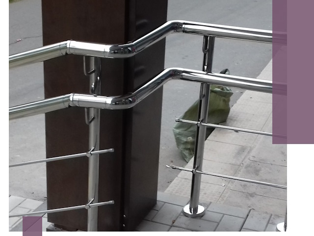 Монтаж поручней из нержавеющей стали в Узловой качественно и быстро